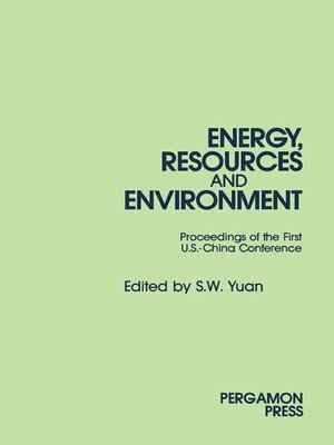 cover image of Energy, Resources and Environment